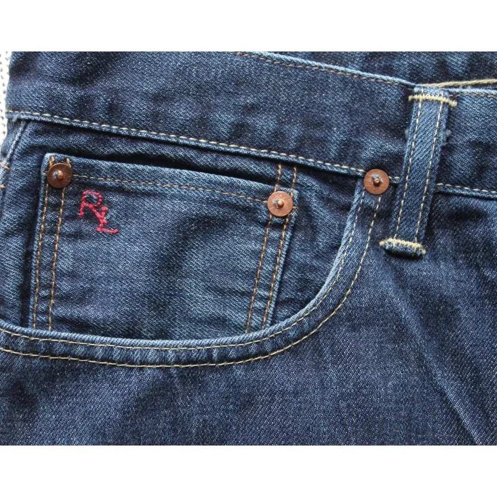 POLO RALPH LAUREN Men's Classic 867 Jeans, Size 33 x 30 - Picture 3 of 12